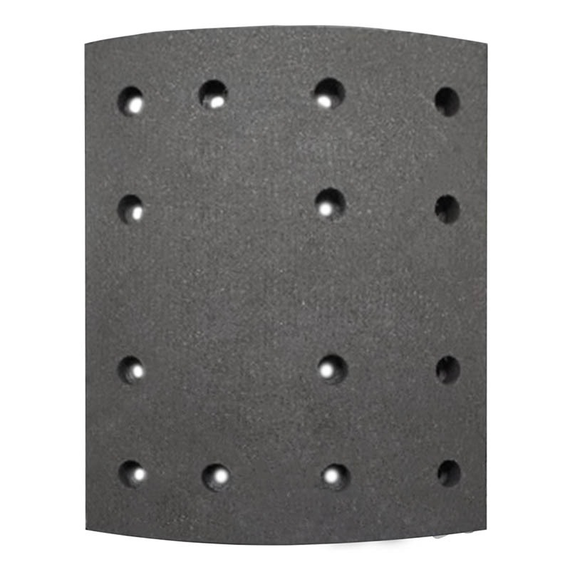 Lona de freio traseira da carreta Guerra de 218x175mm Fras-le — referência DIP FD/81-AF/611