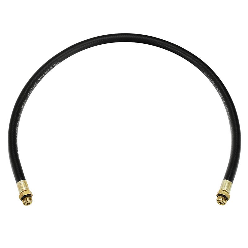 Flexível da cuica de freio de 850mm das carretas Guerra e Randon com conector macho x macho de m16 — referência DIP FLEX20F