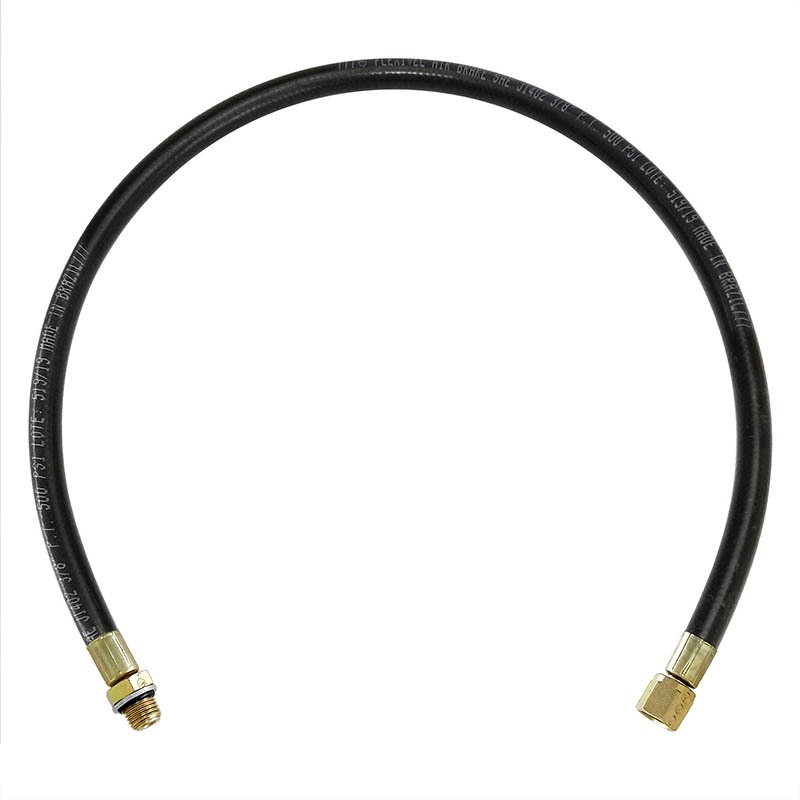 Flexível da cuica de freio de 1000mm da carreta Guerra e Randon com conector fêmea m18 e macho m16 — referência DIP FLEX23F