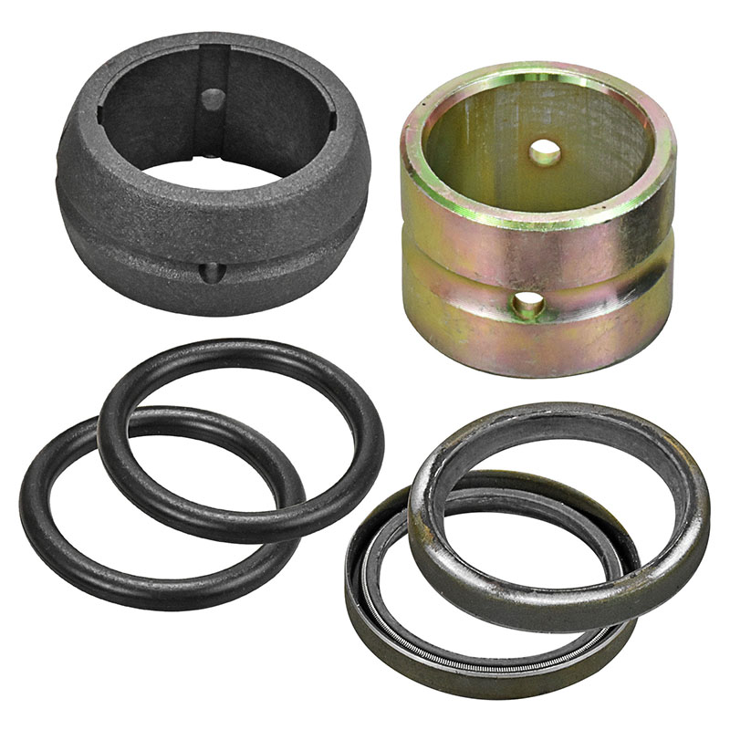 Kit reparo do eixo s sistema tubeless das carretas Guerra moderna com retentores e buchas de aço e nylon — referência DIP KITS19A