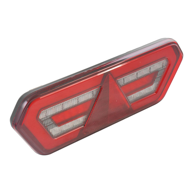Lanterna traseira Diamond IV de LED com direcional sequencial de conector de 5 vias da Guerra do lado direito — referência DIP LANT278-D