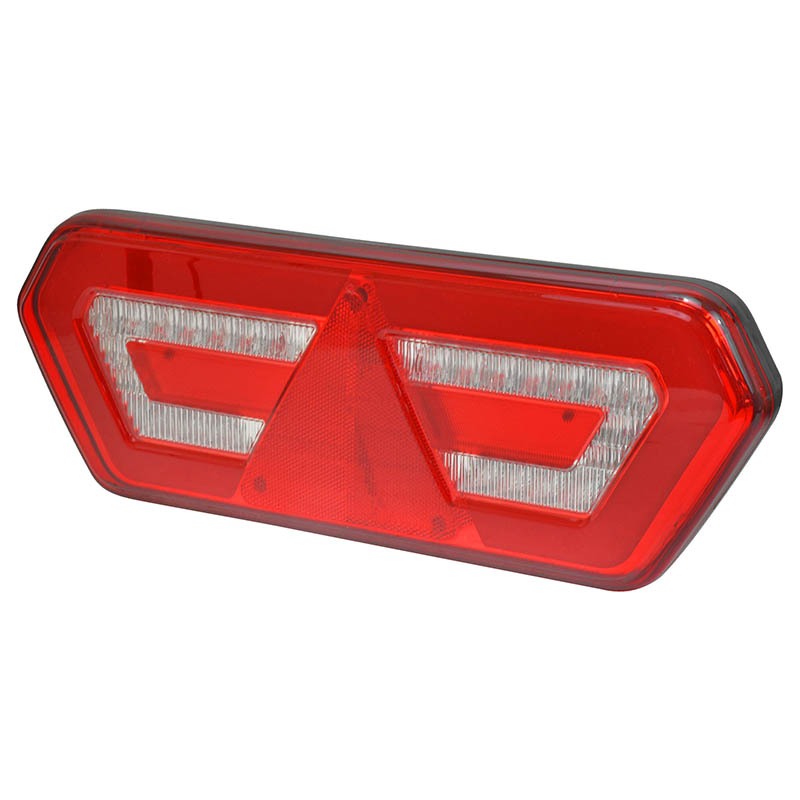 Lanterna traseira Diamond III de LED com direcional sequencial de conector de 5 vias da Guerra do lado direito — referência DIP LANT76C-D
