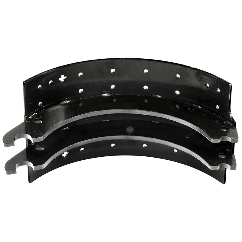 Sapata de freio dianteira e traseira Q plus do Volkswagen Iveco Ford Volvo e carretas Guerra sem rolete de 15x7" — referência DIP SAPA09A