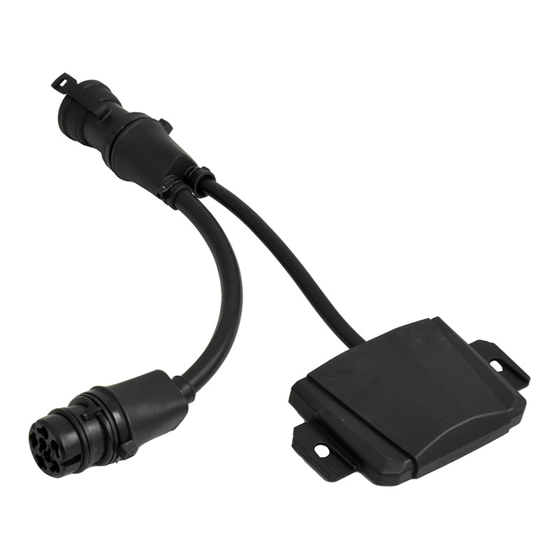 Simulador de carga com 7 vias para instalação de lanterna de LED para carretas Guerra Librelato Noma e Randon — referência DIP SIMU02B